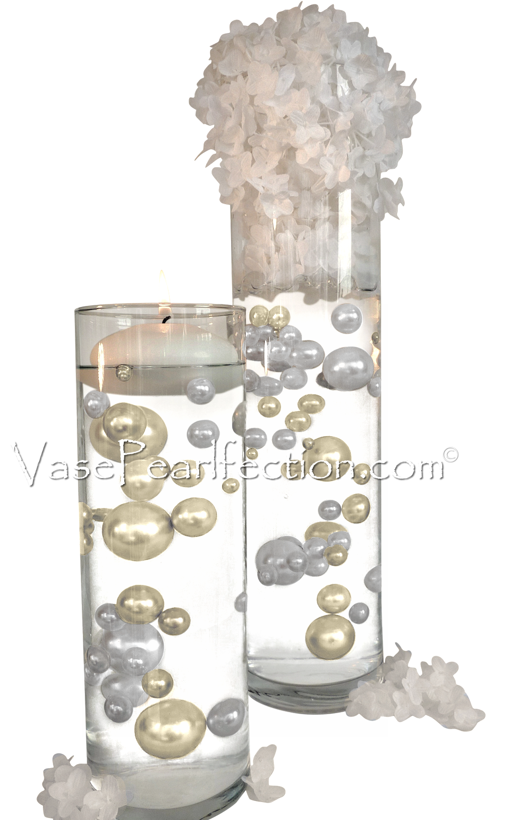 Ivory & White Pearls for Vase Decorations and Table Scatter – Floating  Pearls